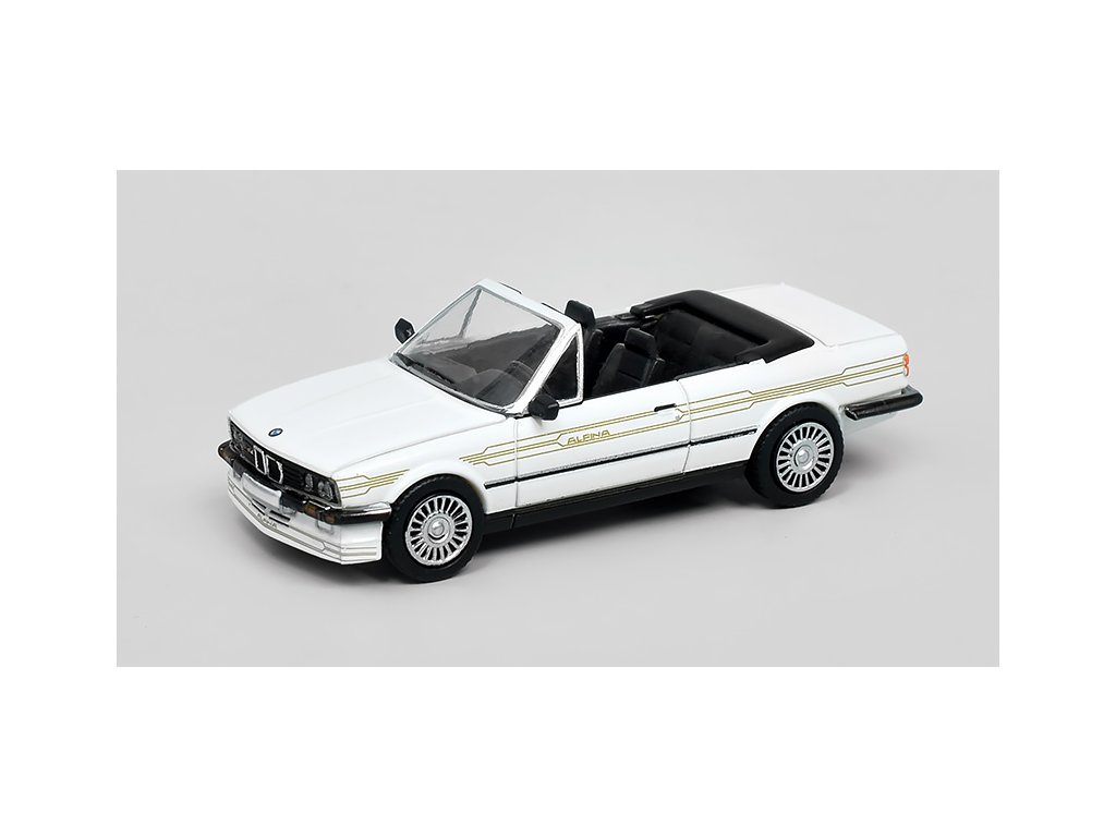 BMW Alpina C2 Cabriolet bílá 1:87 - Premium ClassiXXs BMW Alpina C2 2.7 Cabrio - model auta