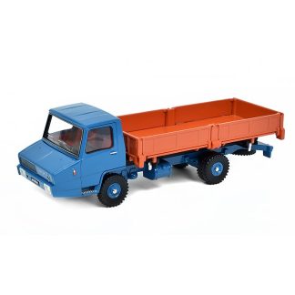 Berliet Stradair Sklápěč 1:43 - Norev Berliet Stradair Side Dumper Truck - kovový model auta