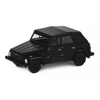 Volkswagen Thing Type 181 Black Bandit 1968 1:64 - GreenLight VW Thing Type-181 Black Bandit - kovový model 1/64