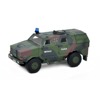 Dingo I Vojenská Policie 1995 1:87 - Schuco ATF Dingo I Police Military - kovový model auta
