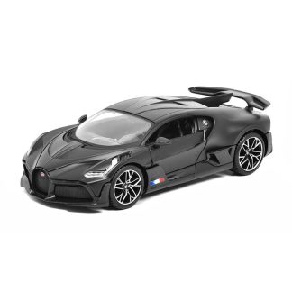 Bugatti Divo 2018 černá matná 1:24 - Maisto Bugatti Divo 2018 1/24 - kovový model auta