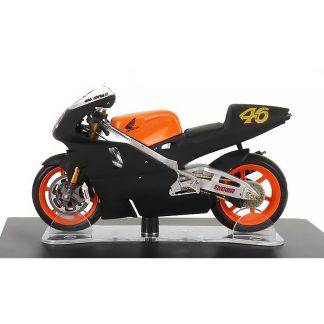 Honda NSR 500 #46 test Honda Jerez 1999 1:18 - Leo Models časopis s modelem Honda NSR500 No.46 - kovový model motorky