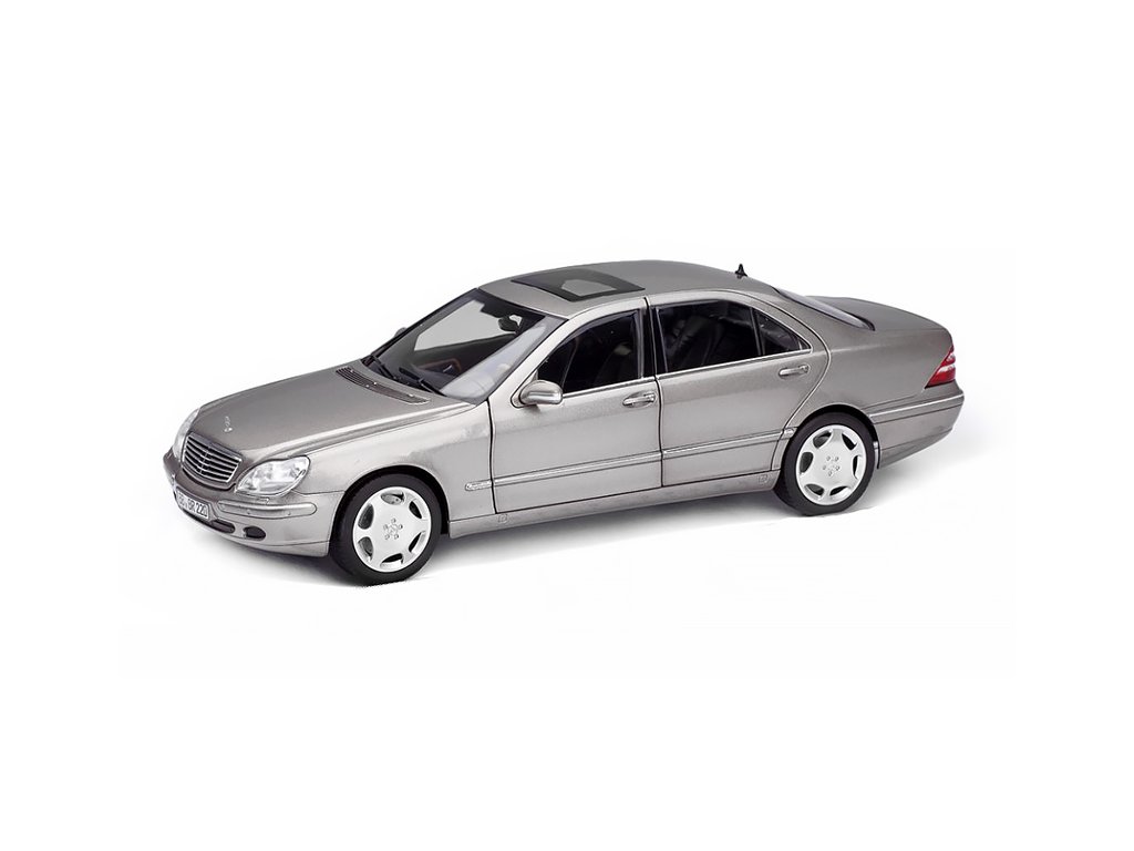 Mercedes-Benz S600 (W220) 2000 - 2005 1:18 - NOREV Mercedes Benz S 600 W 220 - kovový model auta