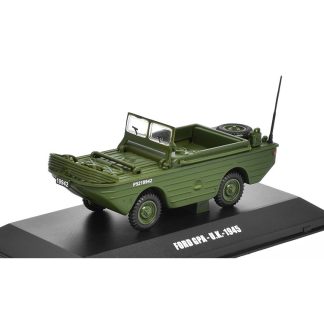 Ford GPA UK 1945 1:43 - DeAgostini časopis s modelem Ford GPA U.K. 1945 - kovový model auta