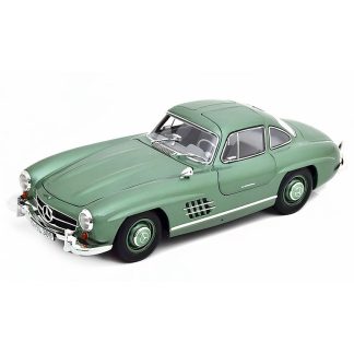 Mercedes 300 SL (W 198) 1954 - 1957 zelená 1:18 - NOREV BAZAROVÉ ZBOŽÍ Mercedes Benz 300SL W198 - kovový model auta