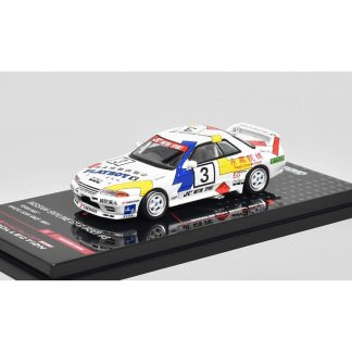 Nissan Skyline GT-R R32 #3 Team HKS Macau Guia Race 1991 1:64 - INNO Models Nissan Skyline GTR R32 No.3 Team HKS Macau Guia Race 1991 - kovový model auta