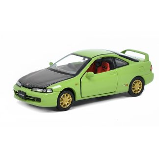 Honda Integra Type-R DC2 zelená 1:64 - Era Car Honda Integra Type R DC 2 - kovový model auta 1/64