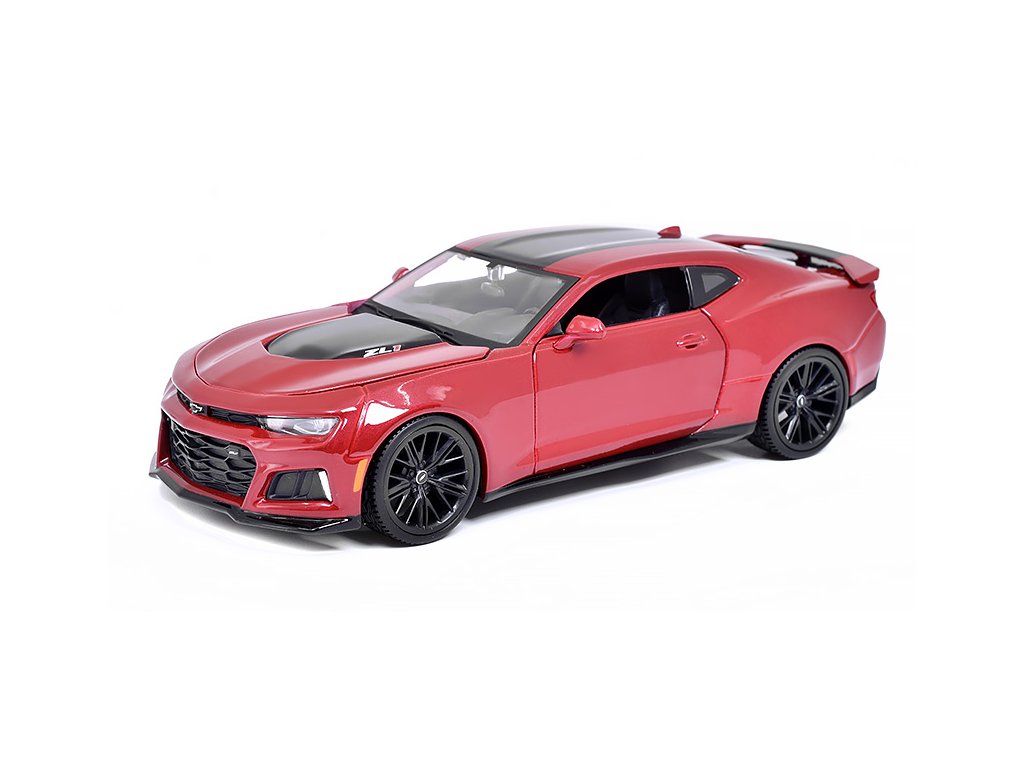 Chevrolet Camaro ZL1 2017 červená 1:24 - Maisto Chevrolet Camaro ZL-1 - kovový model auta