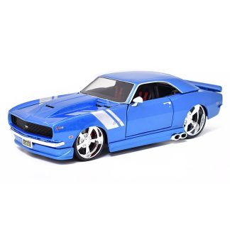 Chevrolet Camaro Z28 1968 modrý 1:24 - Maisto Chevrolet Camaro Z-28 - kovový model auta
