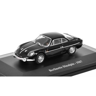 Renault Alpine Berlinette Dinalpin 1967 1:43 - Eligor časopis s modelem Berlinette Dinalpin 1967 - kovový model
