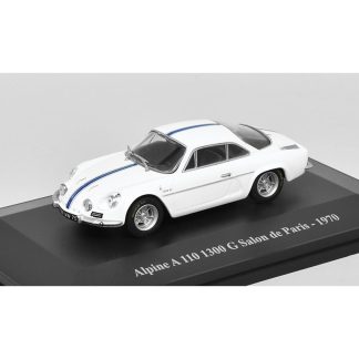 Renault Alpine A 110 1300 G Salon de Paris 1970 1:43 - Eligor časopis s modelem Alpine A110 1300 G Salon de Paris 1970 - kovový model