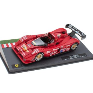 Ferrari F333 SP #3 12h Sebring 1997 1:43 - SpecialC časopis s modelem Ferrari F-333 SP No.3 12h Sebring 1997 Dalmas / Johansson / Velez / Evans - kovový model auta