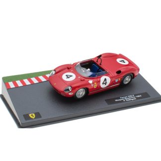 Ferrari 330 P #4 Mosport Grand Prix 1964 1:43 - SpecialC časopis s modelem Ferrari 330P No.4 Mosport Grand Prix 1964 Rodriguez - kovový model auta