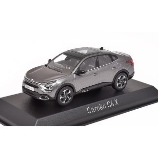 Citroën C4 X 2023 šedá 1:43 - NOREV Citroen C-4 X 2023 - kovový model auta