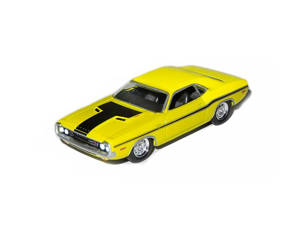 Dodge Challenger R/T 383 NCIS 1:64 - GreenLight Gibbs' Dodge Challenger - kovový model 1/64