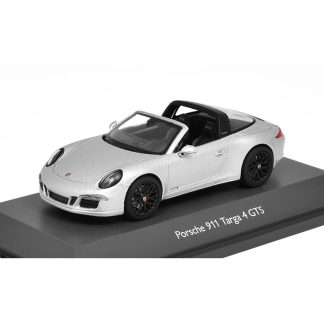 Porsche 911 Targa 4 GTS 1:43 - Schuco Porsche 911 ( 991 ) Carrera Targa Cabriolet - model auta 1/43 - kovová model auto