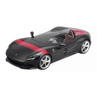 Ferrari Monza SP1 2018 černá 1:24 - Bburago Ferrari Monza SP 1 2018 - kovový model auta