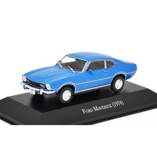 Ford Maverick 1974 1:43 - DeAgostini časopis s modelem Ford Maverick 1974 - kovový model auta