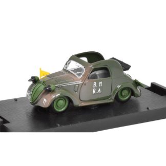Simca 5 Militare D-Day 1944 1:43 - Brumm - Model ze sbírky Simca 5 Militare D Day 1944 - kovový model auta