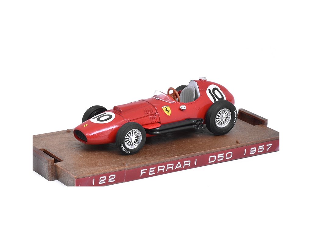 Ferrari 801 (D50) #10 HP 275 1957 - 1:43 Brumm - Model ze sbírky Ferrari 801 N10 HP 275 1957 - kovový model auta