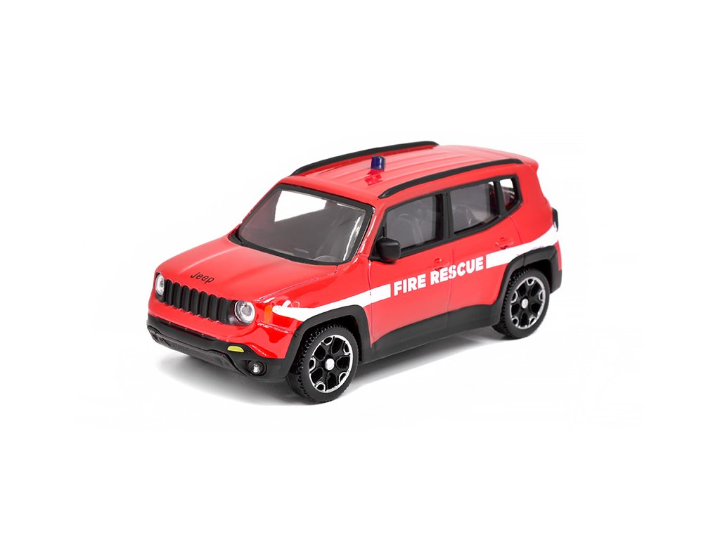 Jeep Renegade Fire Engine 2017 1:43 - Mondo Motors Jeep Renegade 2017 Hasiči - model auta