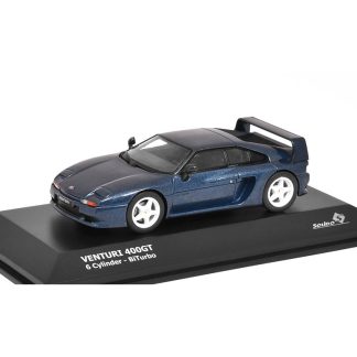 Venturi 400 GT 1994 modrá 1:43 - Solido Venturi 400 GT BiTurbo 1994 - kovový model