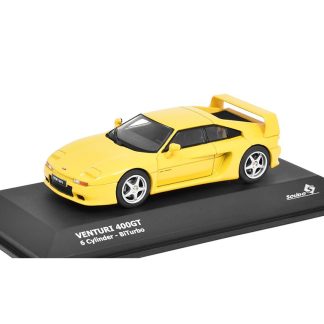 Venturi 400 GT 1994 žlutá 1:43 - Solido Venturi 400 GT BiTurbo 1994 - kovový model