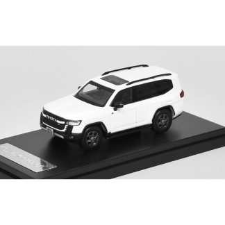 Toyota Land Cruiser LC300 GR Sport bílá 1:64 - LCD Models Toyota Land Cruiser LC 300 GR Sport - kovový model auta