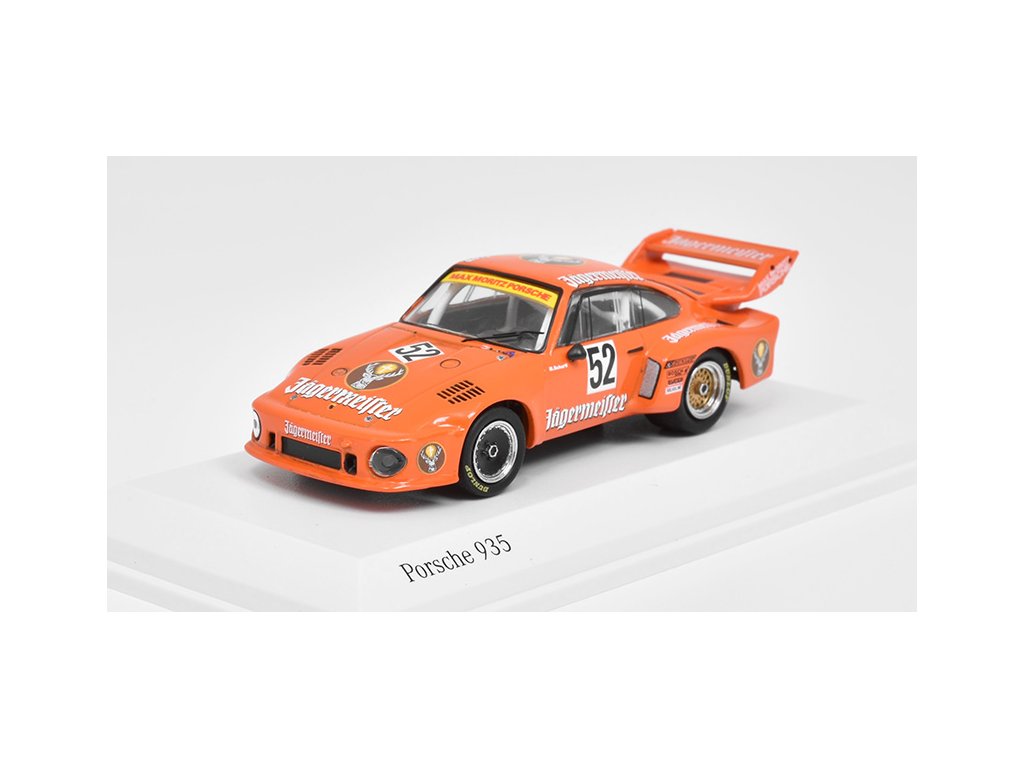 Porsche 935/77 #52 Winner DRM Zolder 1977 1:64 - TARMAC pro MINICHAMPS Porsche 935 N.52 Winner DIV.1 DRM Zolder 1977 - kovový model auta 1/64