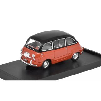 Fiat 600D Multipla Berlina 1960 1:43 - Brumm Fiat-600 D Multipla 1960 - kovový model auta