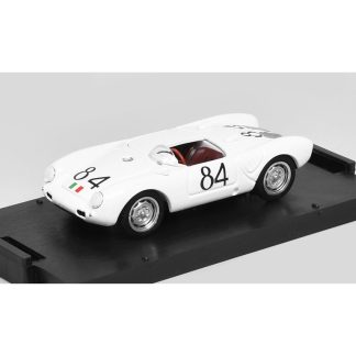 Porsche 550RS Spyder #84 Targa Florio 1956 1:43 - Brumm Porsche 550A RS Spyder No.84 Targa Florio 1956 - kovový model auta