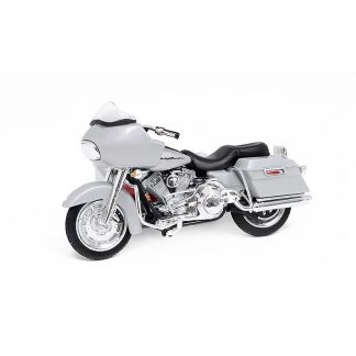 Harley-Davidson FLTR Road Glide 2002 šedá 1:18 - Maisto Harley Davidson FLTR Road Glide 2002 - model motorky