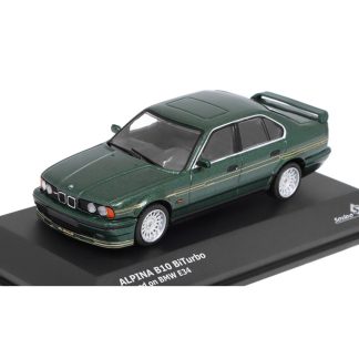 BMW Alpina B10 BiTurbo E34 1994 zelená 1:43 - Solido BMW Alpina B10 (E34) BiTurbo 1994 - kovový model auta 1/43