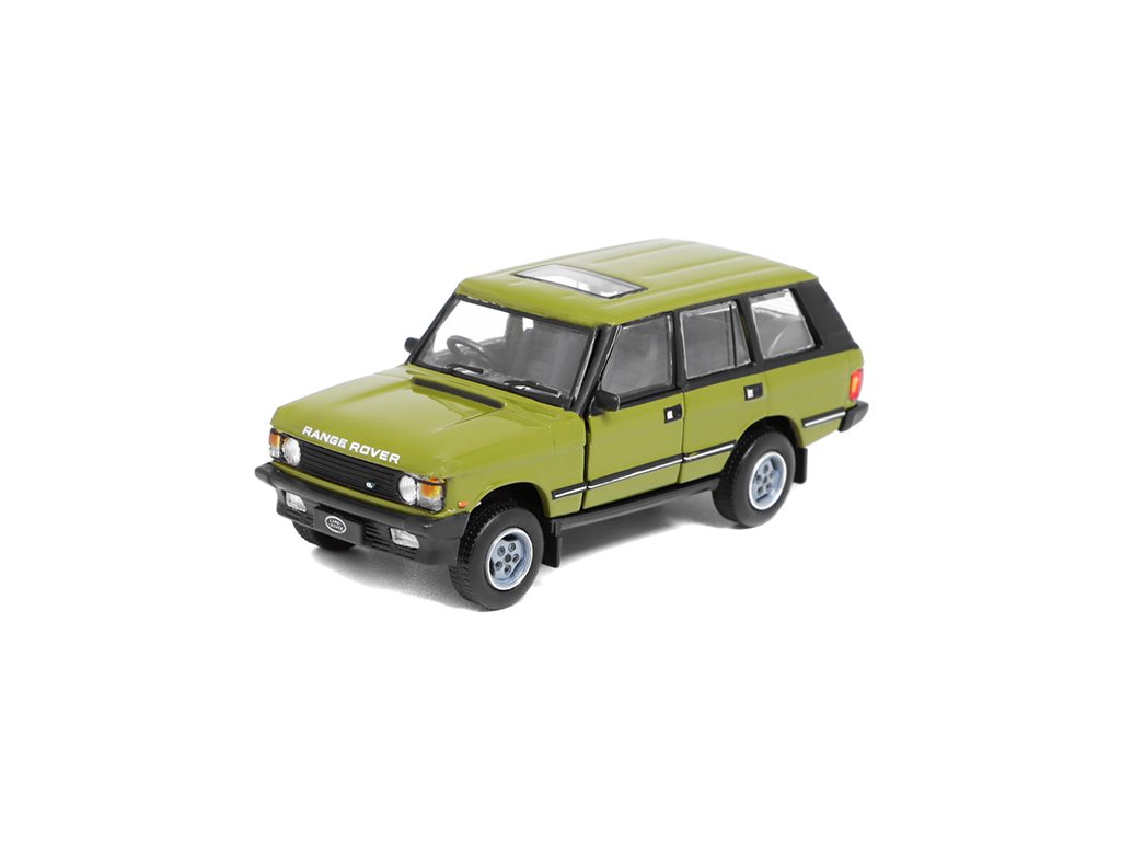 Land Rover Range Rover Classic LSE 1992 RHD zelený 1:64 - BM Creations Land Rover Range Rover Classic LSE 1992 - kovový model auta
