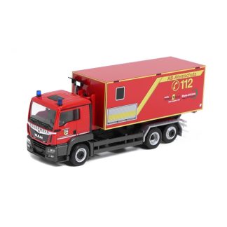 MAN TGS Hasiči 1:87 - Herpa MAN TGS L Hasiči - hasičské auto 1/87
