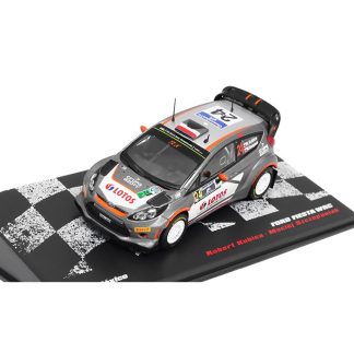 Ford Fiesta WRC Rally Mexico 2015 1:43 - Rallye automobily časopis s modelem #40 Ford Fiesta WRC Rally Mexico 2015 Kubica / Szczepaniak - kovový model auta