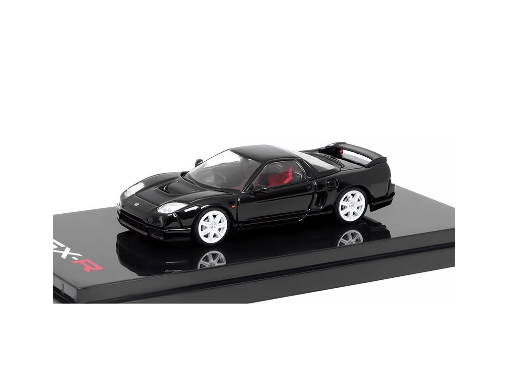 Honda NSX-R NA2 černá 1:64 - Hobby Japan Honda NSX R GT NA2 - kovový model auta