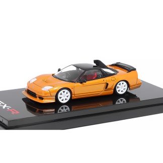 Honda NSX-R GT NA2 oranžová 1:64 - Hobby Japan Honda NSX R GT NA2 - kovový model auta