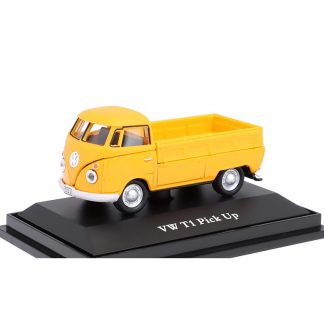 Volkswagen T1 Pick-Up žlutý 1:72 - Cararama VW T1 Pickup 1/72 - kovové modely