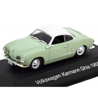 Volkswagen Karmann Ghia 1959 1:43 - DeAgostini časopis s modelem VW Karmann Ghia 1959 - kovový model
