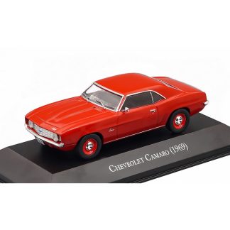 Chevrolet Camaro 1969 1:43 - DeAgostini časopis s modelem Chevrolet Camaro ZL1 Coupe 1969 - kovový model