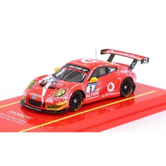 Porsche 911 GT3 R #2 Nurburgring 24h 2018 1:64 - TARMAC Models / IXO Models Porsche 911 GT3 R No.2 Nurburgring 2018 M. Bockmann / S. Jans / L. Luhr - kovový model auta 1/64