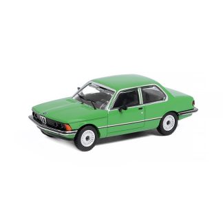 BMW 323i (E21) 1975 zelená 1:87 - Minichamps BMW 323i E21 1975 1/87 - kovový model auta