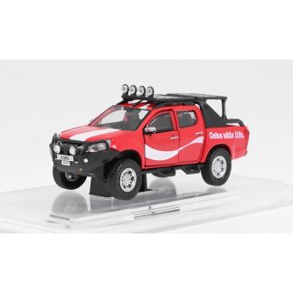 Isuzu D-Max 2018 Coca-Cola 1:64 - Tiny Toys Isuzu D Max 2018 Coca Cola Pickup - sběratelský model 1/50
