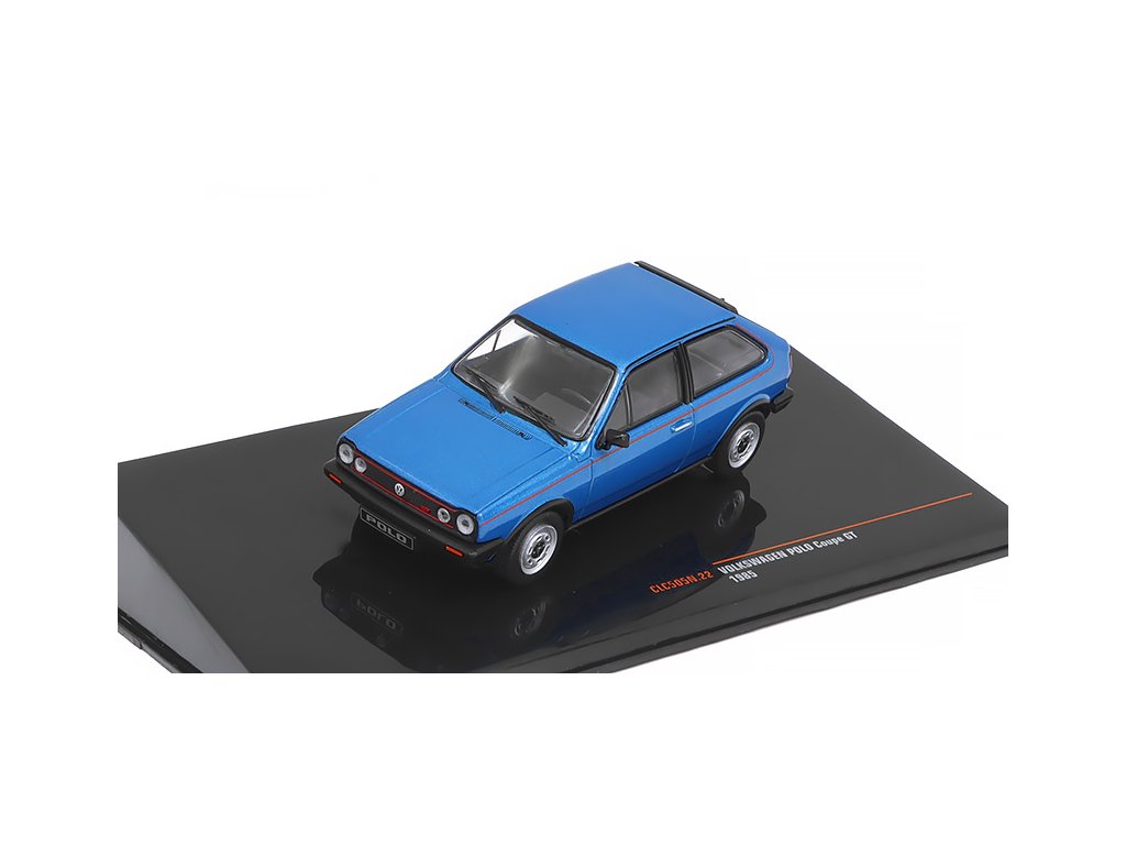 Volkswagen Polo Coupe GT 1985 1:43 - IXO Models VW Polo GT - kovový model