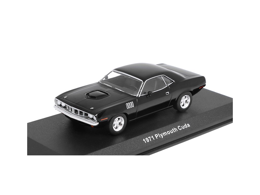 Plymouth Cuda 1971 z filmu John Wick 1:43 - GreenLight Plymouth Cuda 1971 z filmu John Wick 4 - kovový model