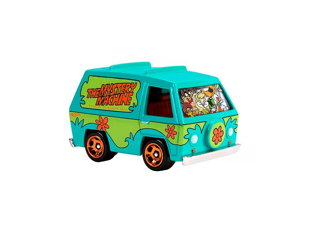The Mystery Machine Warner Bros 1:64 - Hot Wheels The Mystery Machine Van Warner Bros. - model auta 1/64