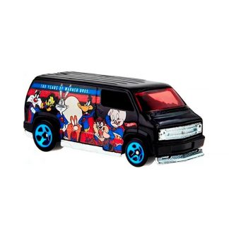 Dodge Van Custom 1977 Warner Bros 1:64 - Hot Wheels Custom '77 Dodge Van 100 Years of Warner Bros. - model auta 1/64