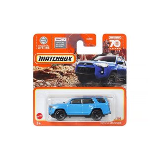 Toyota 4Runner 2018 modrá 1:64 - MATCHBOX 18 Toyota 4 Runner - model auta