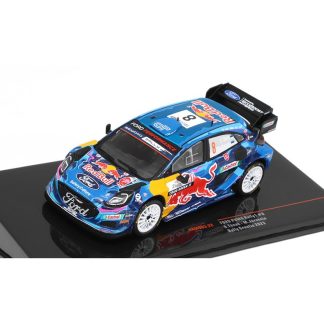 Ford Puma Rally1 #8 Rally Croatia 2023 Tanak/Jarveoja 1:43 - IXO Models Ford Puma Rally 1 No.8 Rallye Croatia 2023 Tanak / Jarveoja - kovový model auta